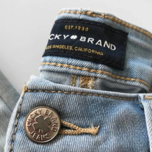 NWOT Lucky Brand - Lolita Crop Jean - Light Wash - Picture 3 of 9